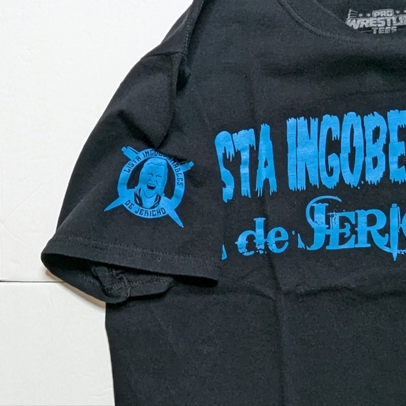 Los Ingorbernables de Jericho T-Shirt. Men's large. Used. NJPW LIJ AEW Chris - Picture 4 of 7